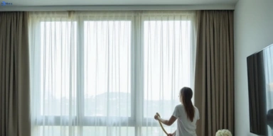 Delicate sheer drape cleaning penrith-nsw Matty Curtain Cleaning