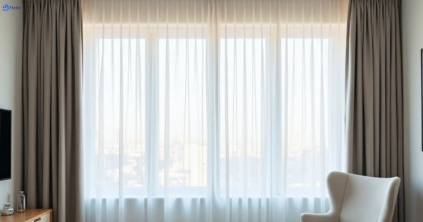 Restored vibrant drapes in penrith-nsw QLD after Matty Curtain Cleaning